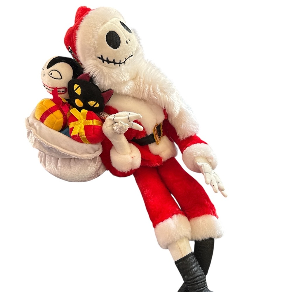 Nightmare Before Christmas Plush Toy with Sack of Gifts